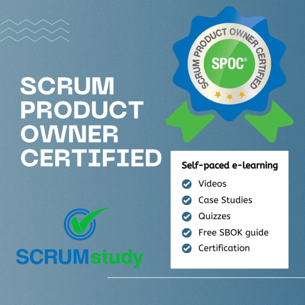 Scrum Product Owner Certified (SPOC)